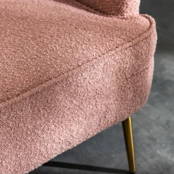 Fotele Wypoczynkowe| Fotel wypoczynkowy różowy MIDNI