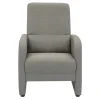 Fotel wypoczynkowy szarobeżowy IMOLA
