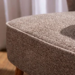 Fotele Wypoczynkowe| Fotel wypoczynkowy szarobeżowy SUNISPES