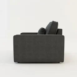 Fotele Wypoczynkowe| Fotel wypoczynkowy szary MARKOS