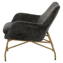 Fotel wypoczynkowy szary MAILA