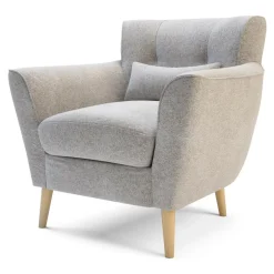 Softi Fotel wypoczynkowy szary TEDDY