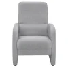Fotel wypoczynkowy szary IMOLA