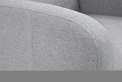 Fotel wypoczynkowy szary IMOLA