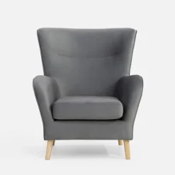 inny Fotel wypoczynkowy szary CARY