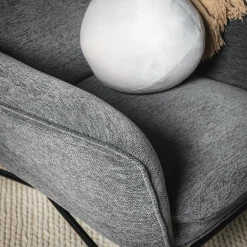 inny Fotel wypoczynkowy szary MARENNO