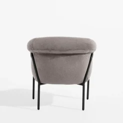 inny Fotel wypoczynkowy szary LEQREN