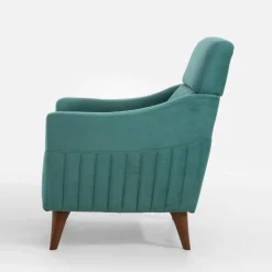 Fotele Wypoczynkowe| Fotel wypoczynkowy turkusowy TRUVA