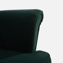 inny Fotel wypoczynkowy uszak ciemnozielony LUCEK