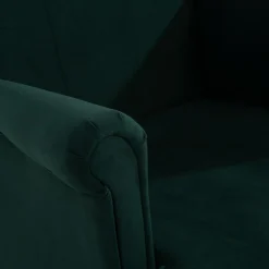 inny Fotel wypoczynkowy uszak ciemnozielony LUCEK