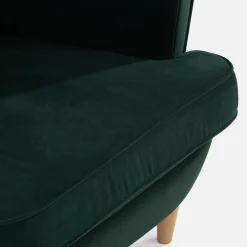 inny Fotel wypoczynkowy uszak ciemnozielony LUCEK