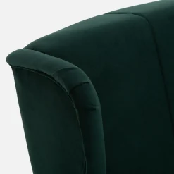 inny Fotel wypoczynkowy uszak ciemnozielony LUCEK