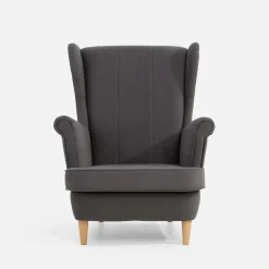 Fotele Wypoczynkowe|inny Fotel wypoczynkowy uszak szary LUCEK