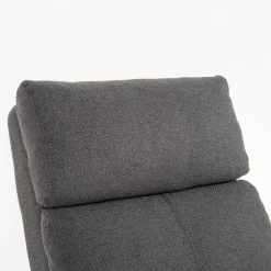 Fotele Wypoczynkowe| Fotel wypoczynkowy z funkcją relaksu ciemnoszary KATINIO