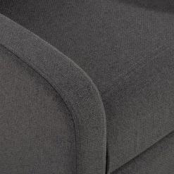 Fotele Wypoczynkowe| Fotel wypoczynkowy z funkcją relaksu ciemnoszary KATINIO