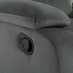 Fotele Wypoczynkowe| Fotel wypoczynkowy z funkcją relaks szary GLIXI