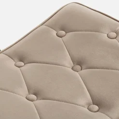 Fotele Wypoczynkowe|inny Fotel wypoczynkowy z podnóżkiem beżowy JEXI