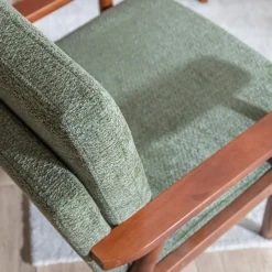 Fotele Wypoczynkowe| Fotel wypoczynkowy zielony CROXTA