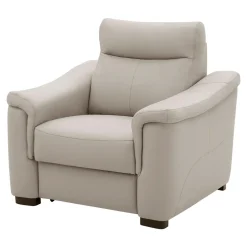 Trend Line Fotel z funkcją relaks beżowy BARCELONA