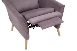 Fotele Wypoczynkowe|Trend Line Fotel z funkcją relaks fioletowy NORD