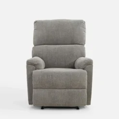 Fotele Wypoczynkowe|inny Fotel z funkcją relaks jasnoszary ZINII