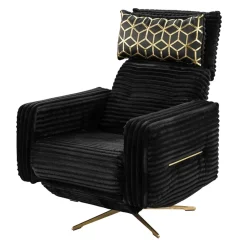 Fotele Wypoczynkowe|FN Design Fotel z funkcją relaks sztruksowy BODRUM