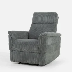 inny Fotel z funkcją relaks sztruksowy ZALI