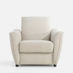 Fotele Wypoczynkowe|Impresti Fotel z pojemnikiem jasnoszary MONO II