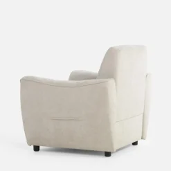 Fotele Wypoczynkowe|Impresti Fotel z pojemnikiem jasnoszary MONO II