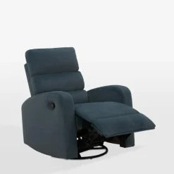 Fotel zielony z funkcją relaks SWELL