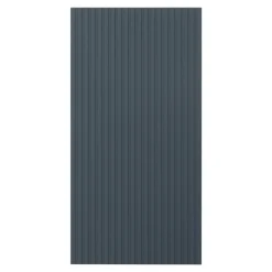 Fronty Ryflowane|Qubik Front drzwi DECOR RYFEL 50x98 kombu zielony