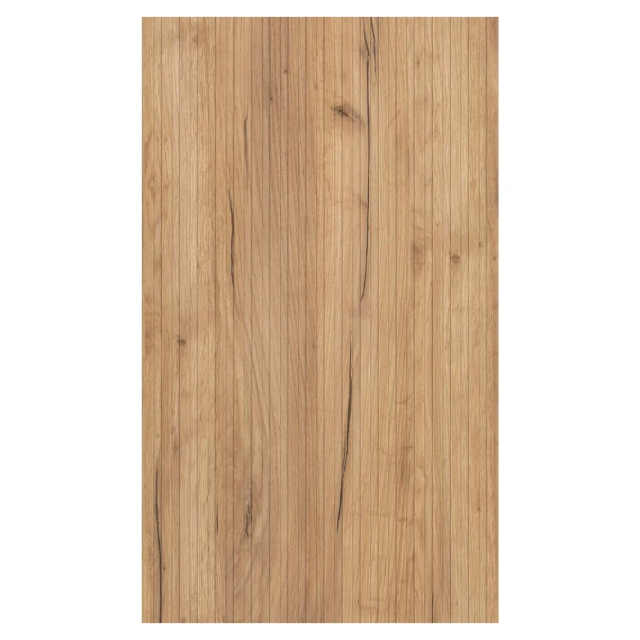 Fronty Ryflowane|Qubik Front drzwi DECOR RYFEL 45x76,5 dąb craft złoty