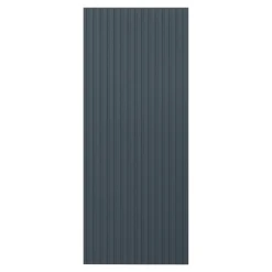 Fronty Ryflowane|Qubik Front drzwi DECOR RYFEL 40x98 kombu zielony