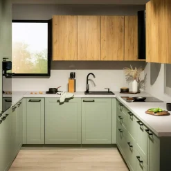 Fronty Klasyczne|Qubik Front drzwi FRAME 45x98 szałwia mat