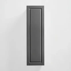 Fronty Klasyczne|Qubik Front drzwi HAMPTON 40x137,3 cm onyx szary