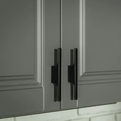 Qubik Front drzwi HAMPTON 50x98 cm onyx szary