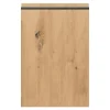 Fronty Frezowane|Qubik Front drzwi KATANIA 50x76,5 dąb artisan
