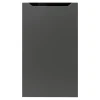 Fronty Frezowane|Qubik Front drzwi PALERMO 45x76,5 onyx szary