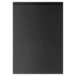Fronty Frezowane|Qubik Front drzwi PIANO PLUS 40x57,3 czarny mat