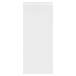 Fronty Frezowane|Qubik Front drzwi PIANTA 40x98 biały, wysoki połysk