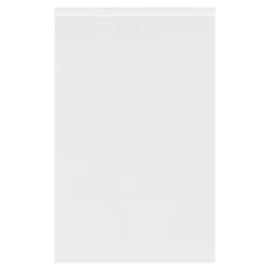 Fronty Frezowane|Qubik Front drzwi PIANTA 40x63,7 biały, wysoki połysk