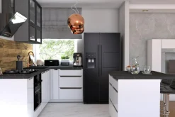 Fronty Przeszklone|Qubik Front drzwi SITIO 60x98 C-35 ciemny grafit