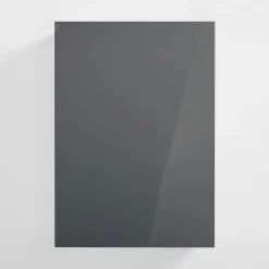 Fronty Gładkie|Qubik Front drzwi SOLA 40x57,3 szary połysk
