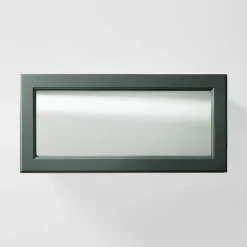 Qubik Front przeszklony ALDEA 80x38,1 oliwkowy mat