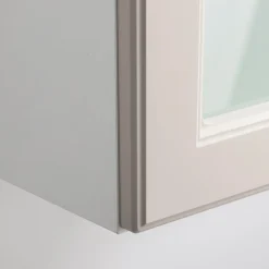 Fronty Przeszklone|Qubik Front przeszklony ALDEA 80x38,1 kaszmir mat