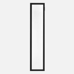 Qubik Front przeszklony ALFRAME 39,6x214,1 cm czarny