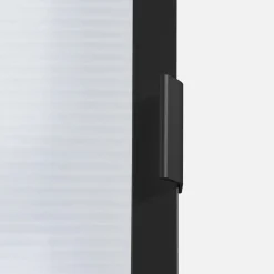 Qubik Front przeszklony ALFRAME 39,6x214,1 cm czarny