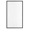 Qubik Front przeszklony ALFRAME 60x98 cm czarny