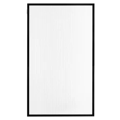 Qubik Front przeszklony ALFRAME 60x98 cm czarny