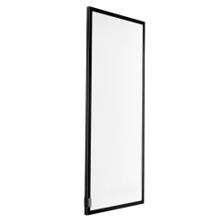 Fronty Przeszklone|Qubik Front przeszklony ALFRAME 40x98 cm czarny